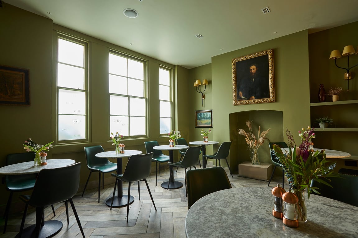 An interior shot of Georgian House Hotel