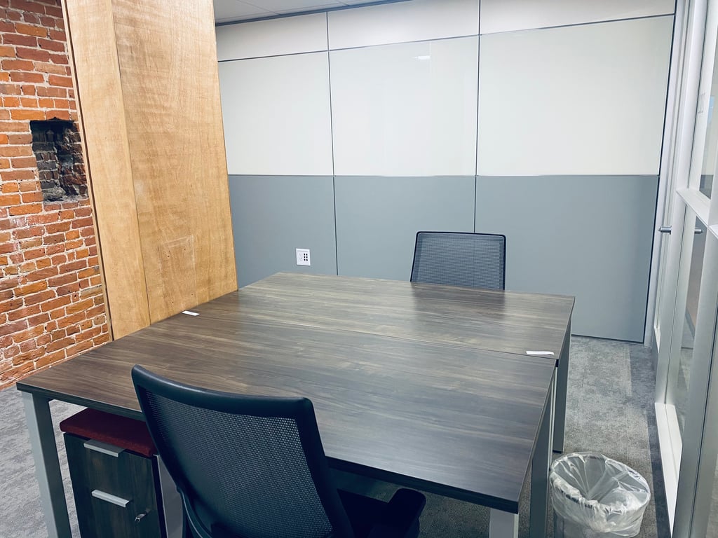 An interior shot of Meeting Space for Up To 3 People