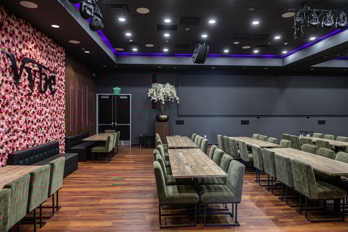 An interior shot of Venue