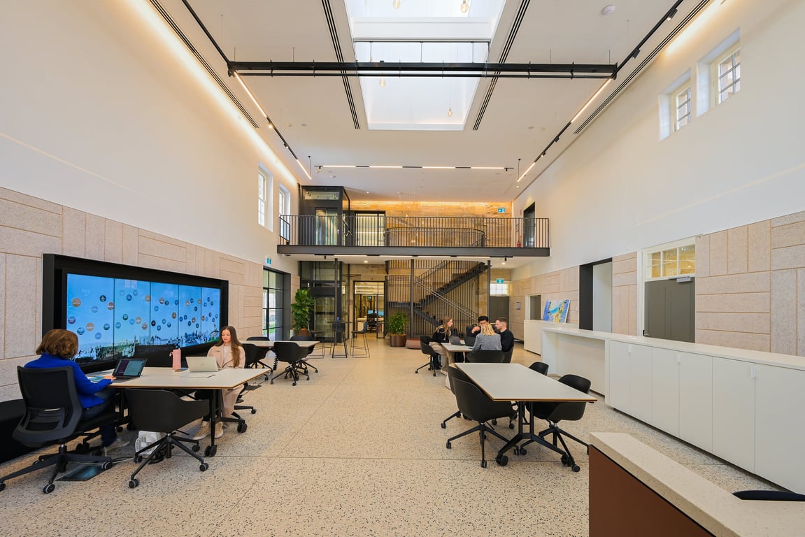 An interior shot of Main Hall