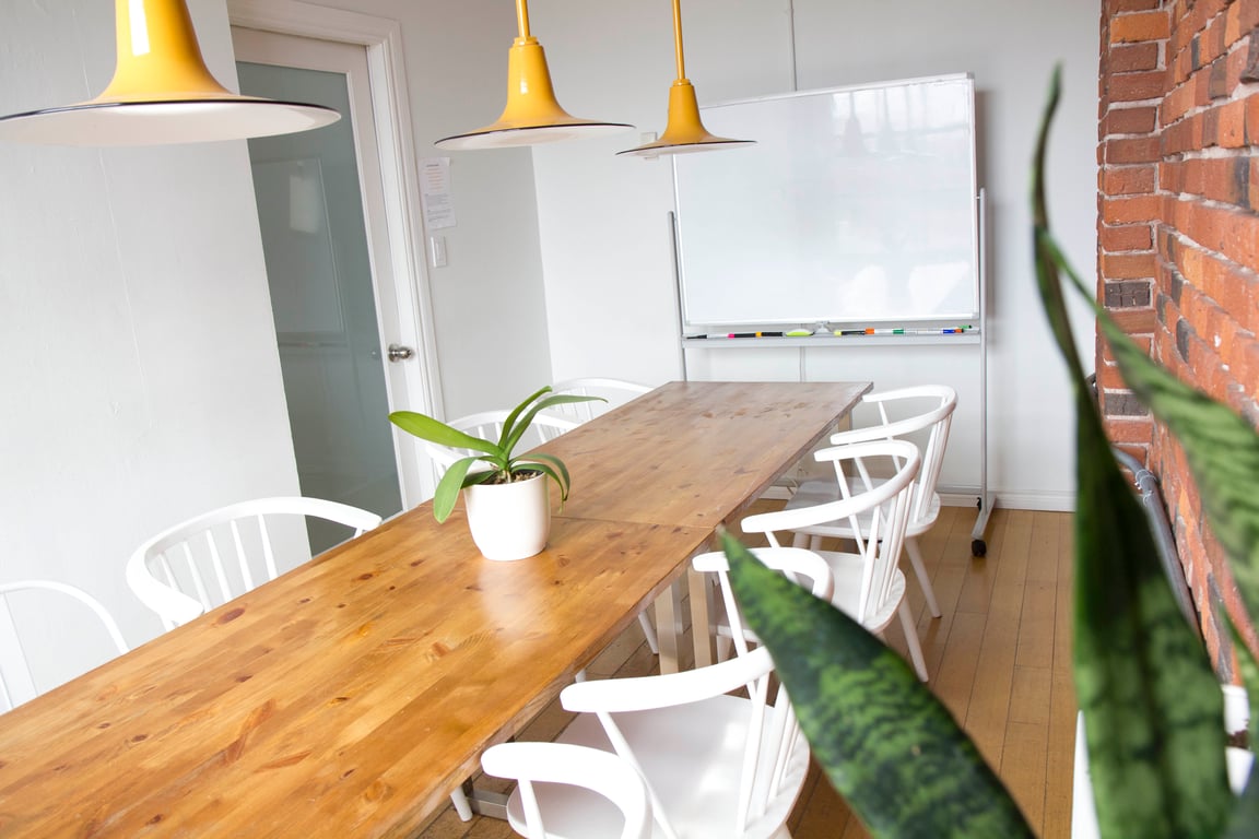 An interior shot of Large Meeting Room (Boardroom)