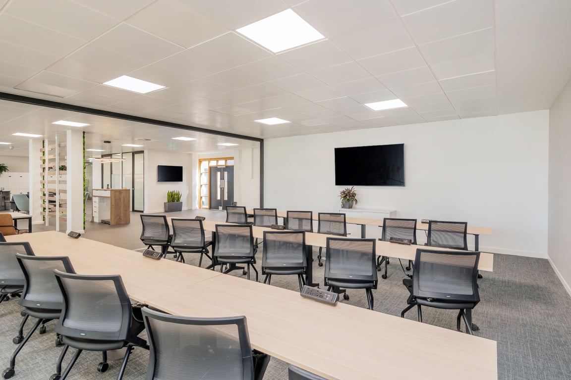 An interior shot of Atlas Ideation Studio
