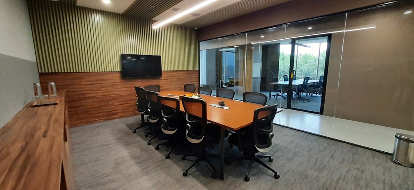 An interior shot of Conference Room - 10 seats