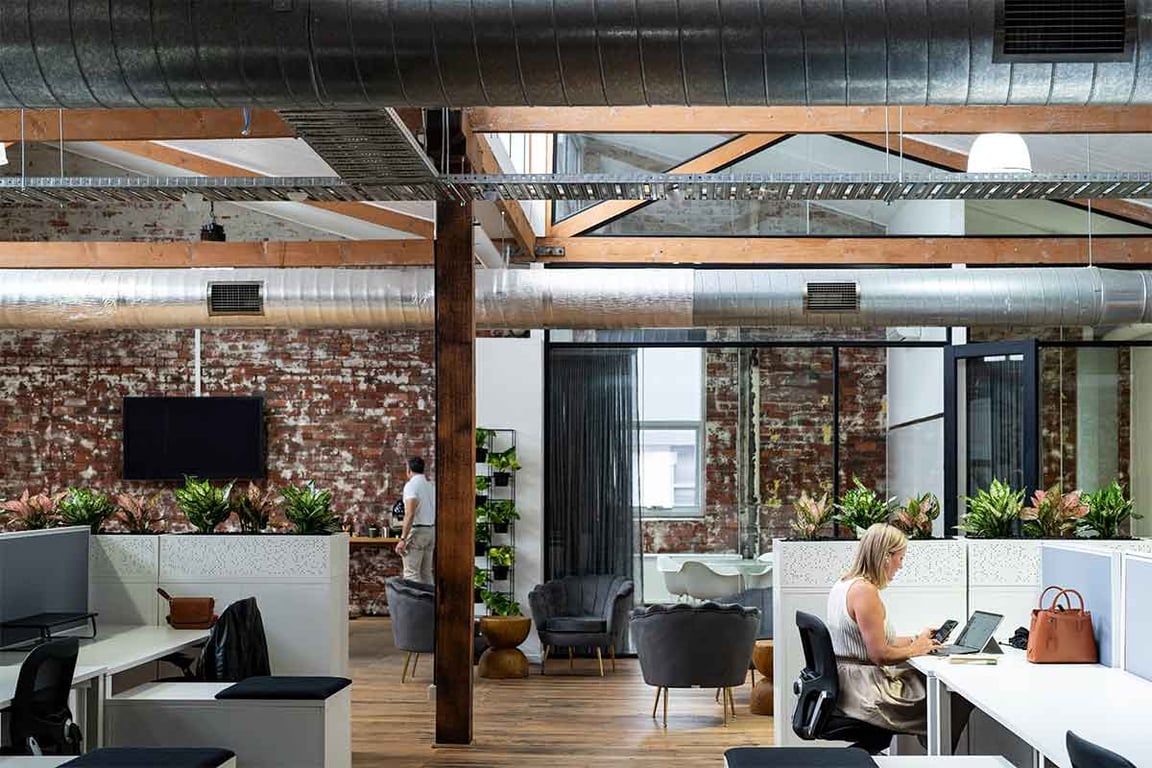 An interior shot of Ko & Co Workhub