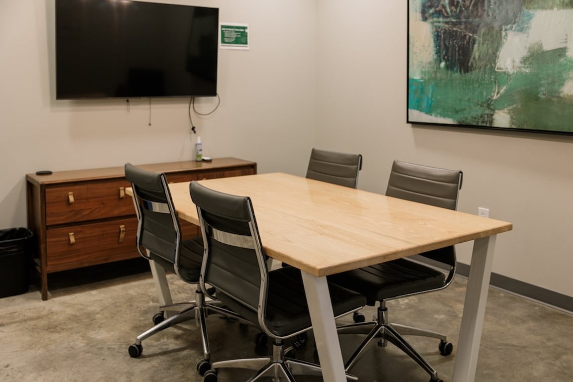 An interior shot of Western Conference Room (6 people)