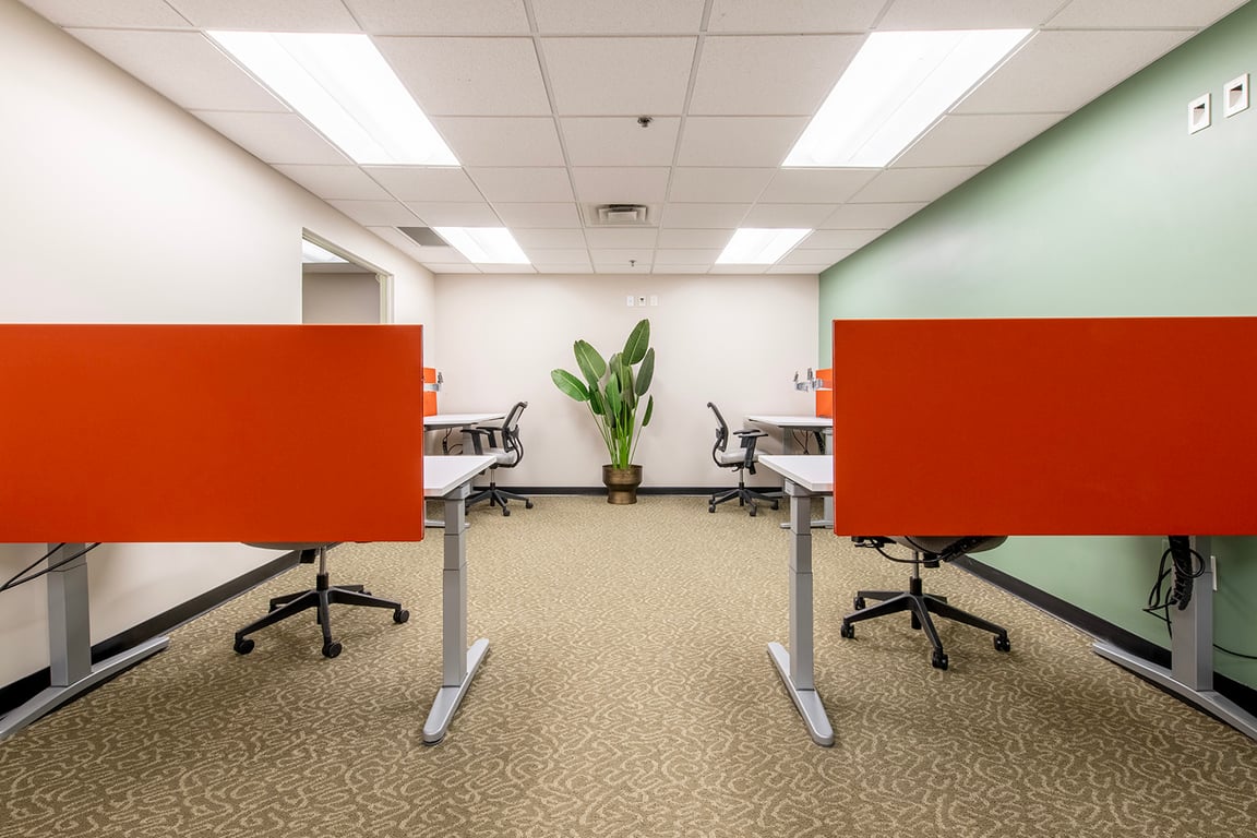 An interior shot of Suite 36