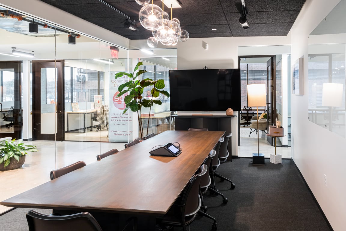 An interior shot of Conference A