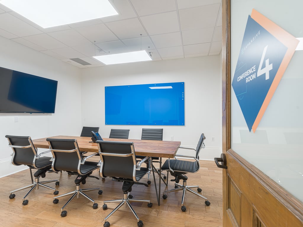 An interior shot of Conference Room 4