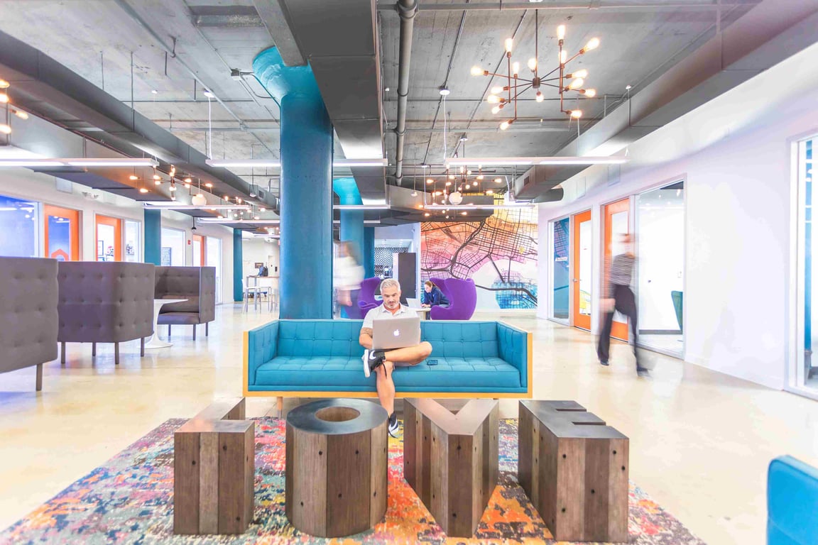 An interior shot of Expansive - Groover-Stewart Building