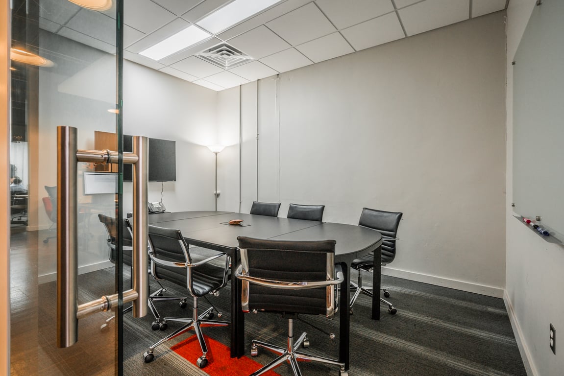 An interior shot of Tesla Conference Room