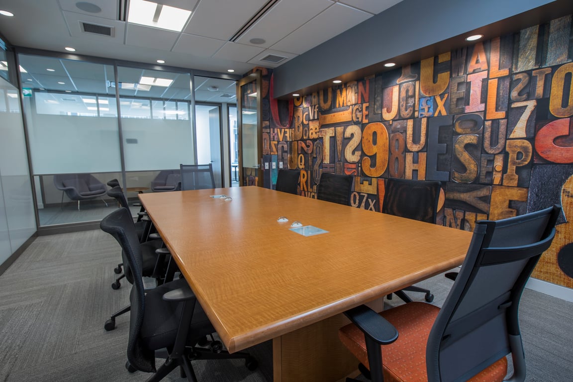 An interior shot of Boardroom 3