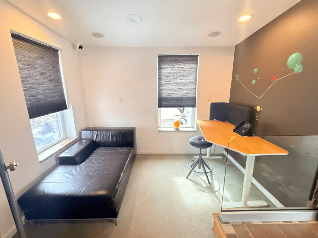 An interior shot of Desk Space 1