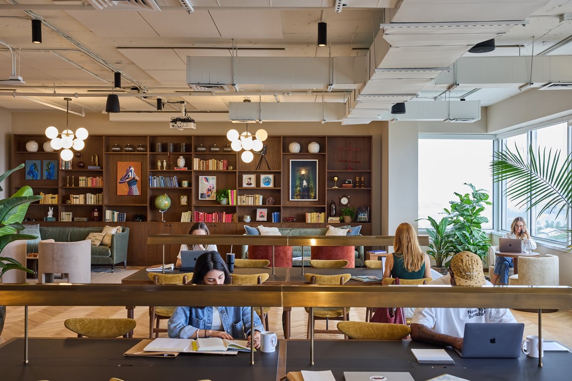 An interior shot of Event Space
