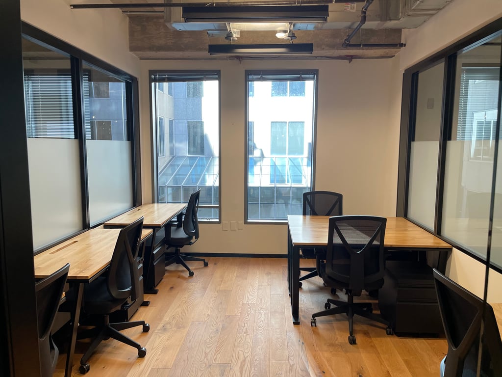 An interior shot of Office for 6