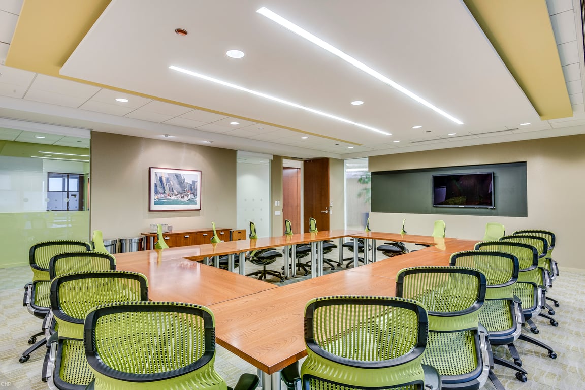 An interior shot of Randolph Training Room