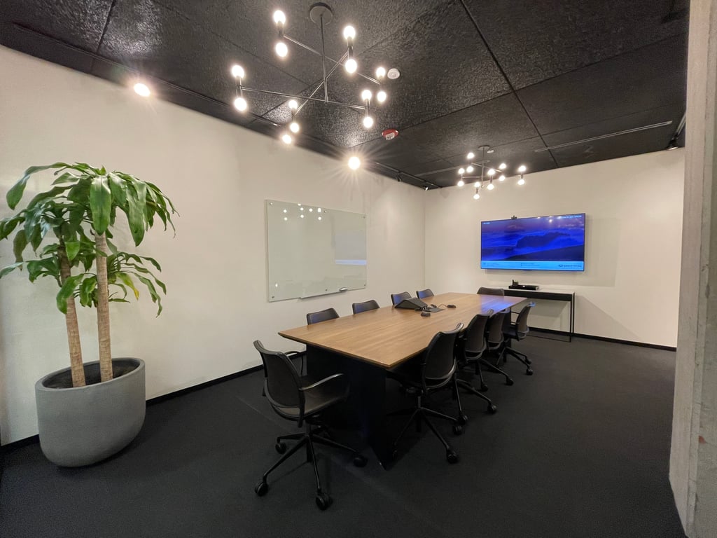 An interior shot of Conference E