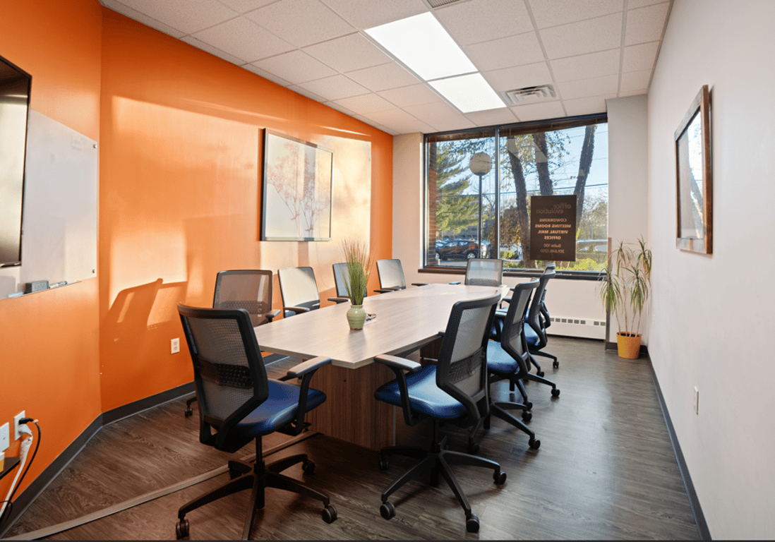 An interior shot of Orange Room