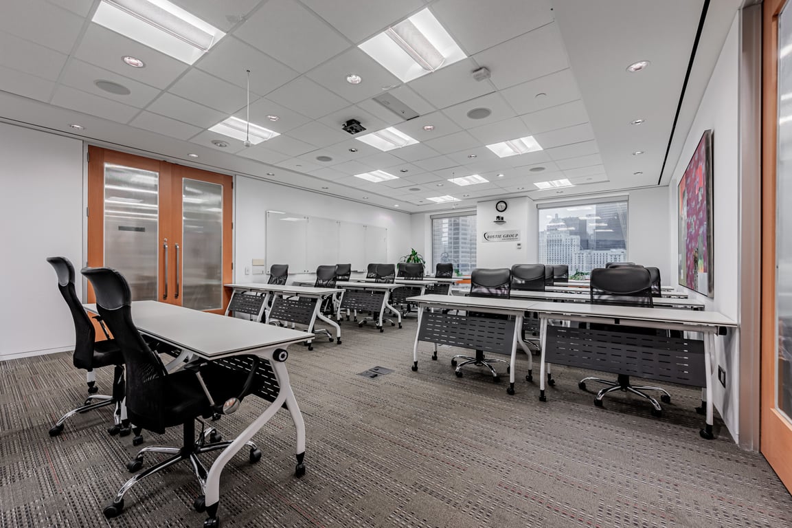 An interior shot of Pacific Training Room
