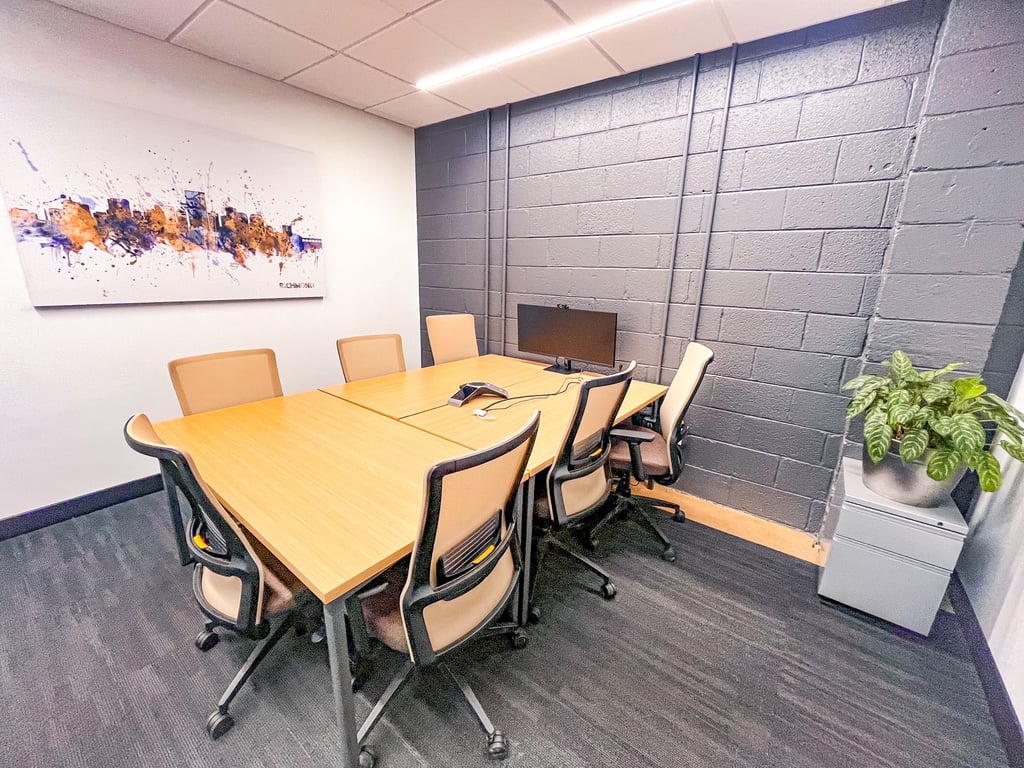 An interior shot of Collab Room
