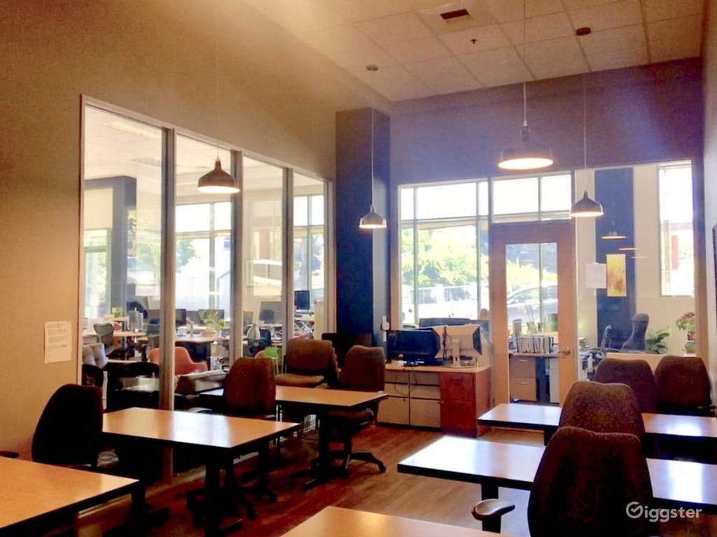 An interior shot of Team Suite office