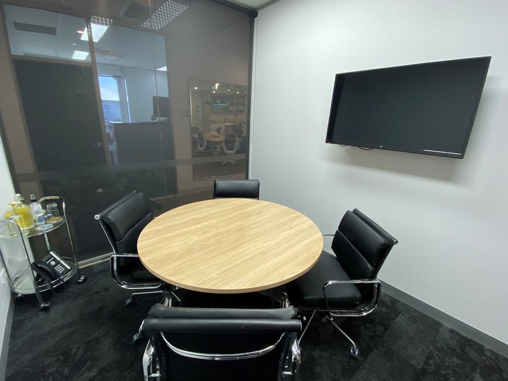 An interior shot of Meeting Room