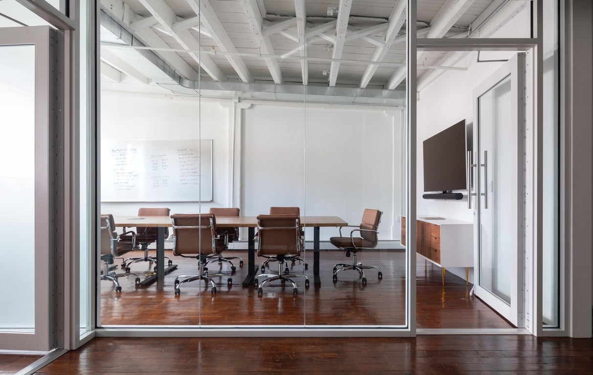 An interior shot of Mulberry Conference Room
