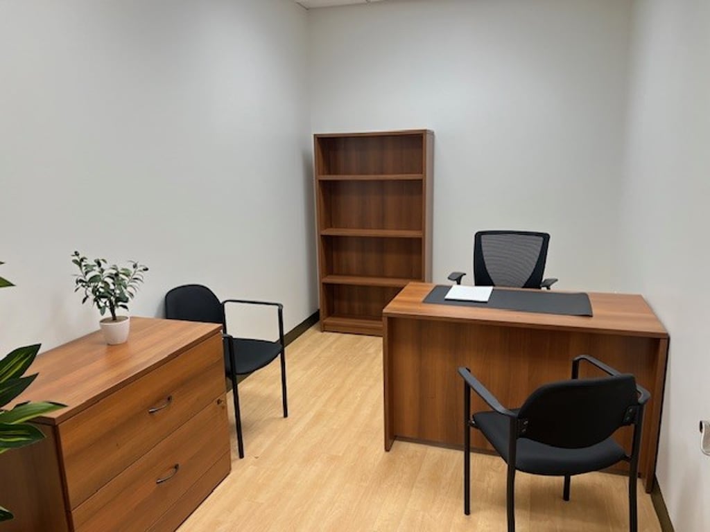 An interior shot of Private Office