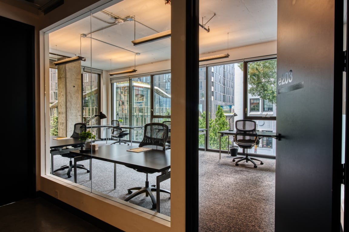 An interior shot of Large Day Office