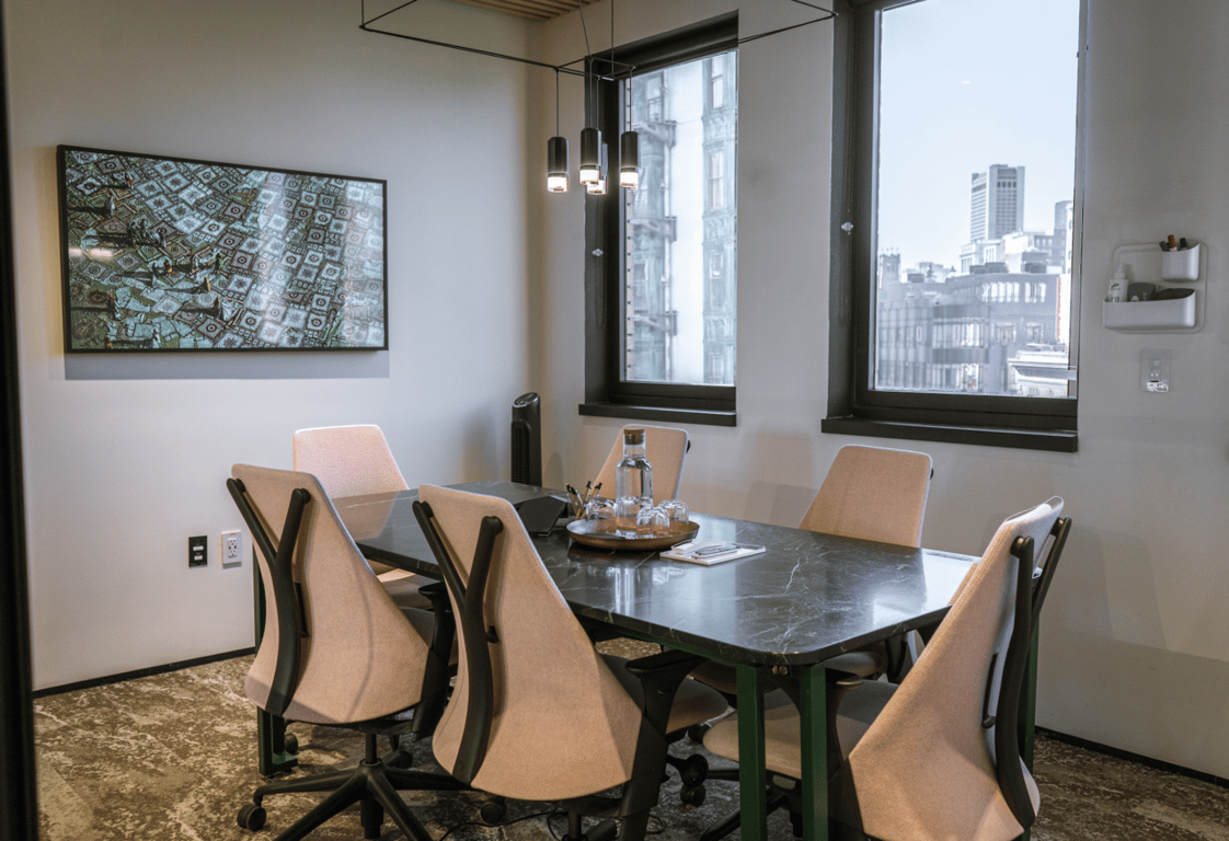 An interior shot of Conference Room 2
