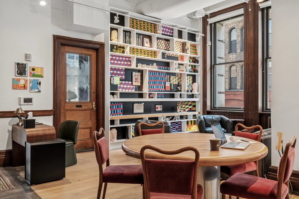 An interior shot of Industrious - Bowery