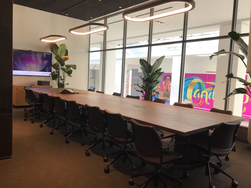 An interior shot of Conference A