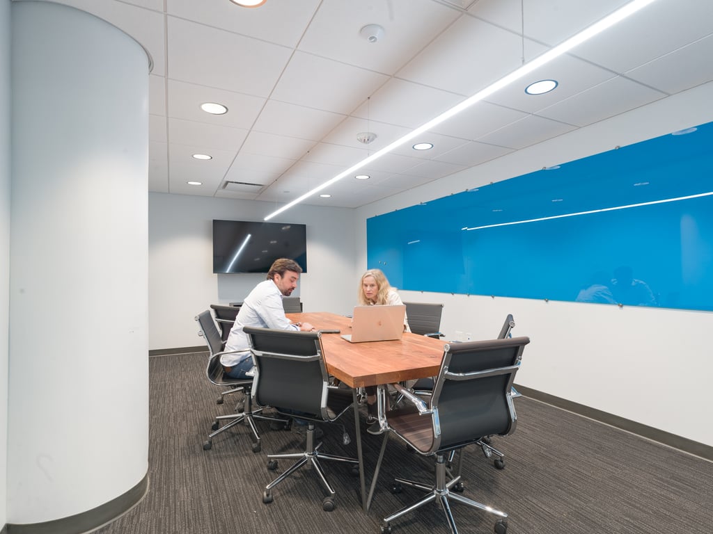 An interior shot of Conference Room 2