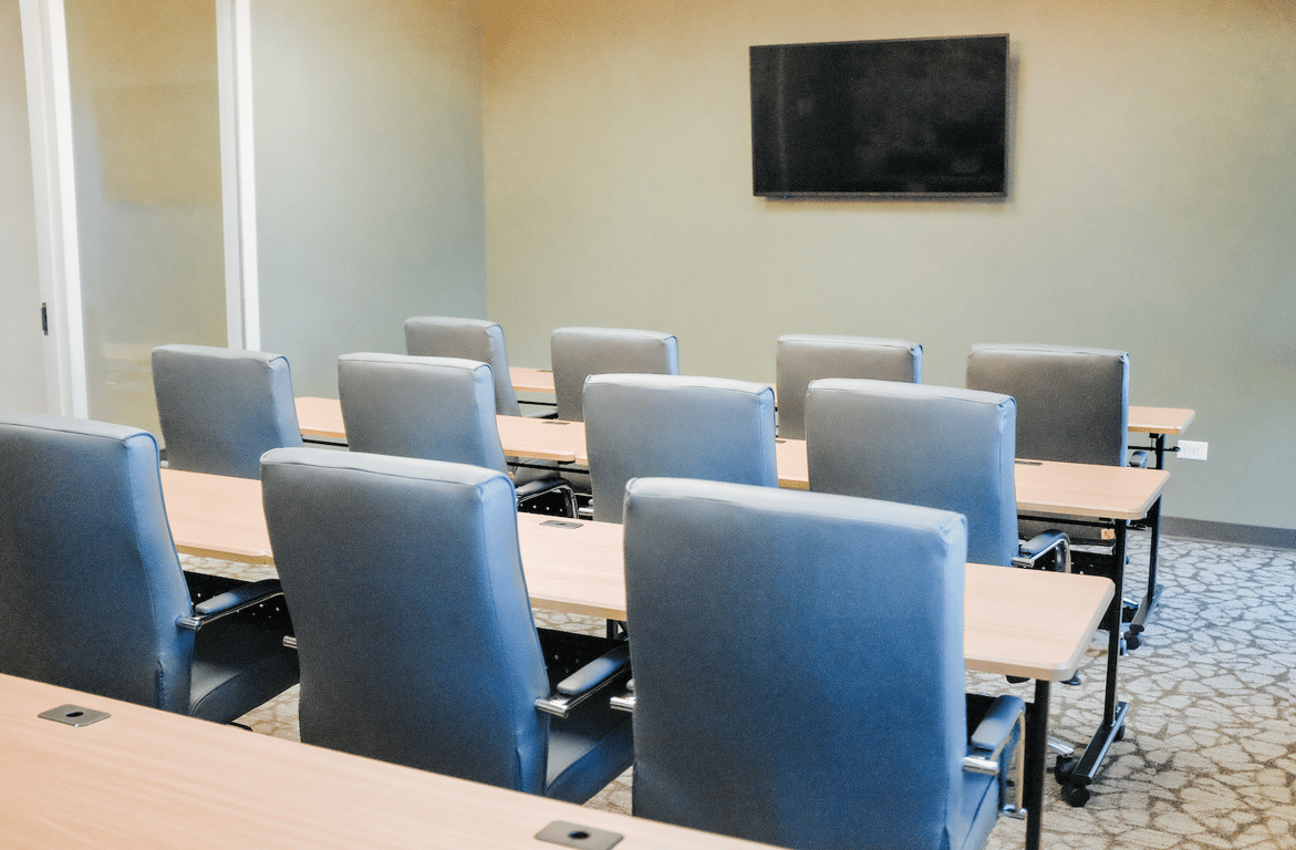 An interior shot of Classroom