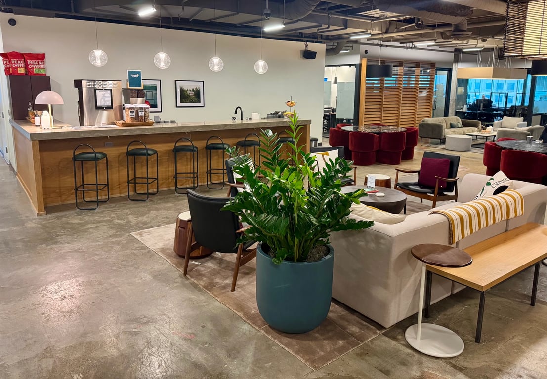 An interior shot of Industrious - Downtown Minneapolis