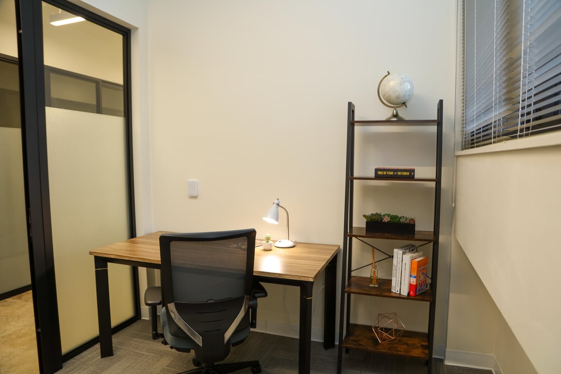 An interior shot of Office Space for 2