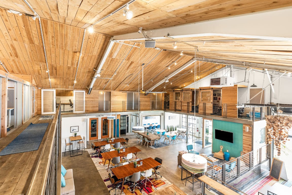 An interior shot of THE SANDBOX - Santa Barbara