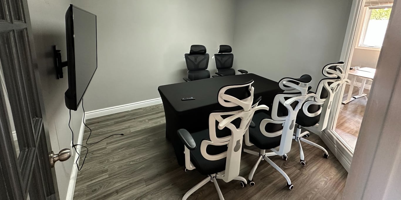 An interior shot of 1-6 Person Office