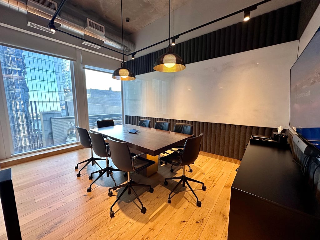 An interior shot of Conference D