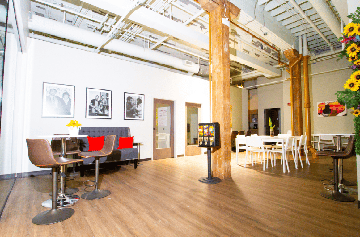 An interior shot of Monthly Coworking