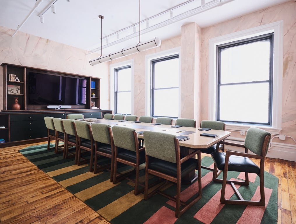 An interior shot of The Bowery Room