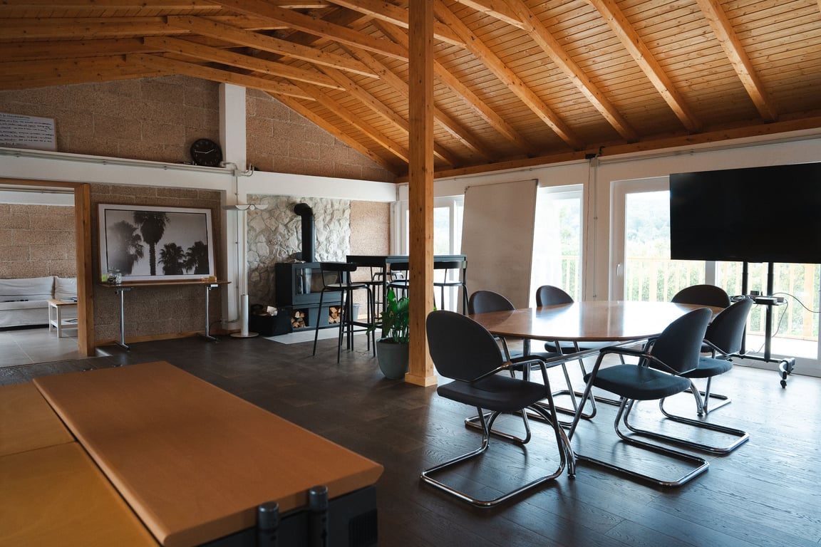 An interior shot of Quinta Vivigia