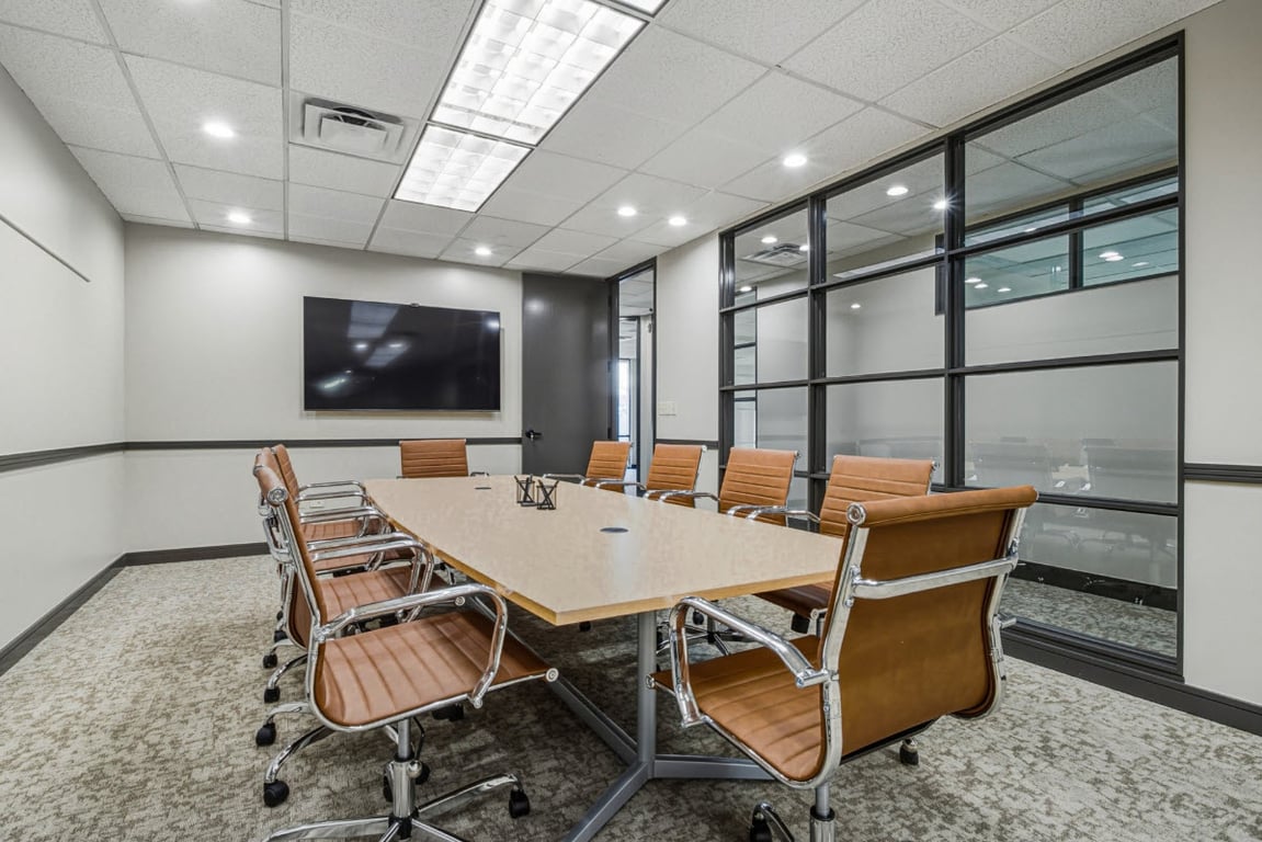 An interior shot of Conference Room 1