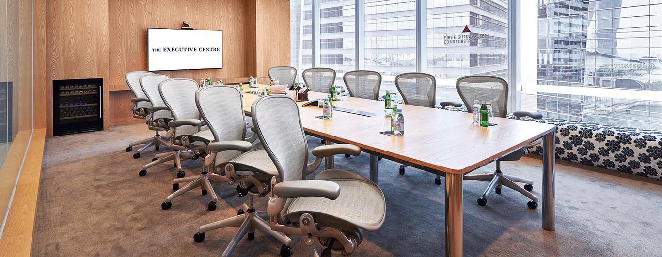 An interior shot of The Executive Centre - Marina Bay