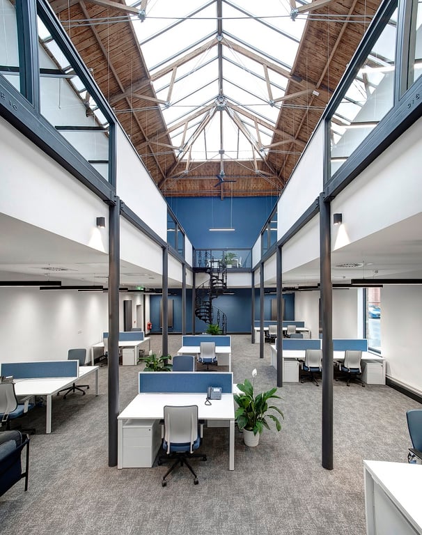 An interior shot of The Racquets Court