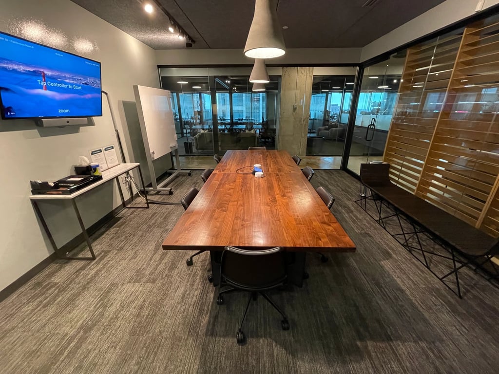 An interior shot of Conference Room B