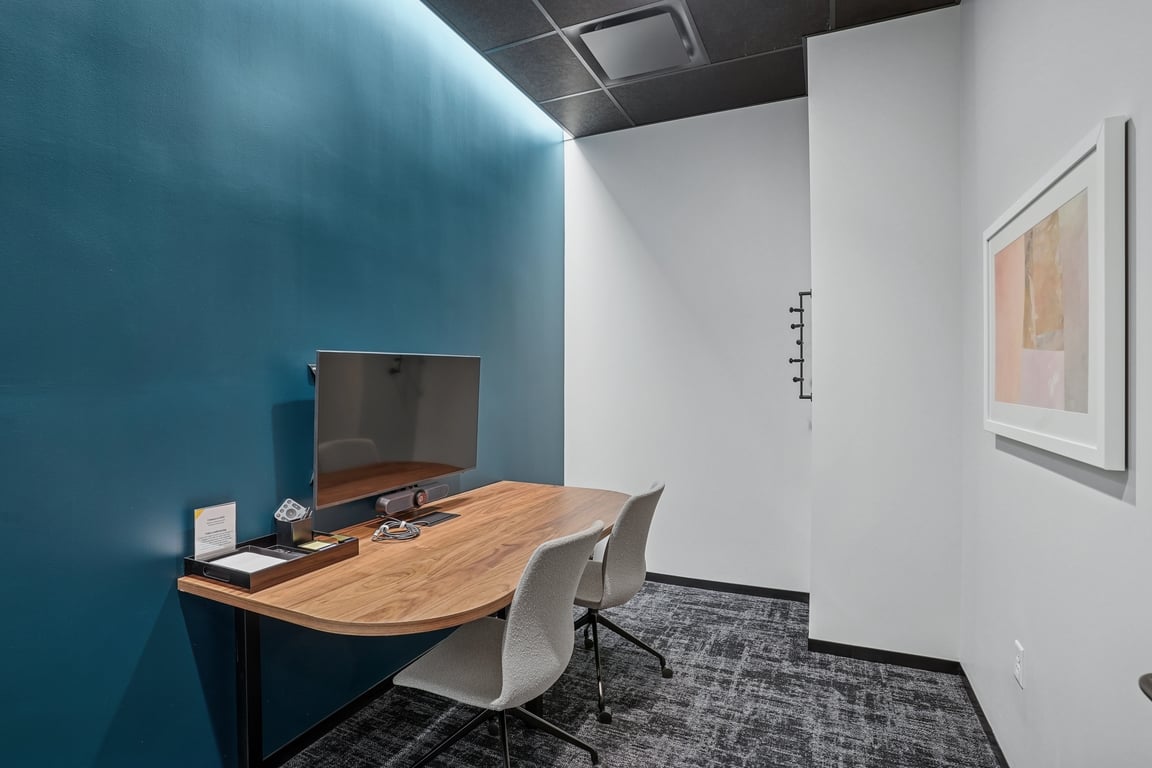 An interior shot of Conference 1-D