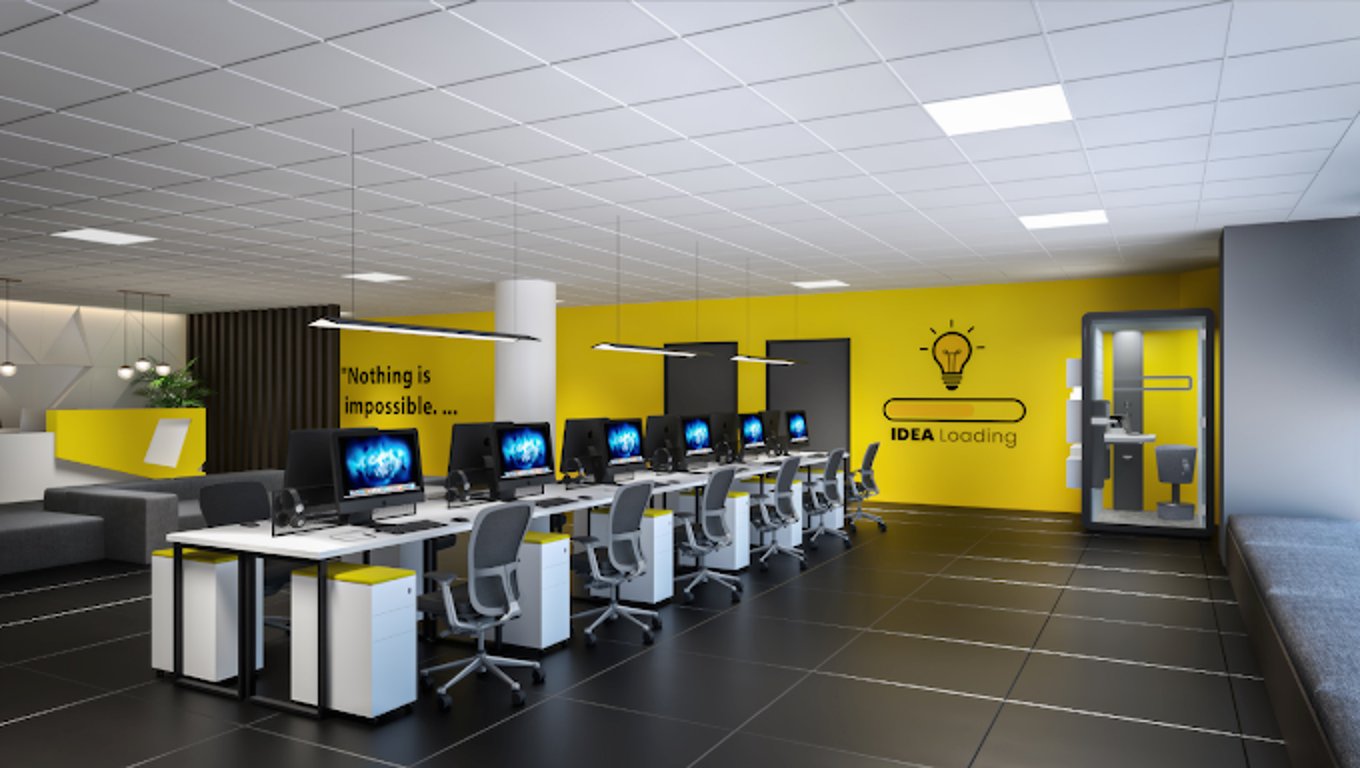 An interior shot of CollabHive - Scarborough