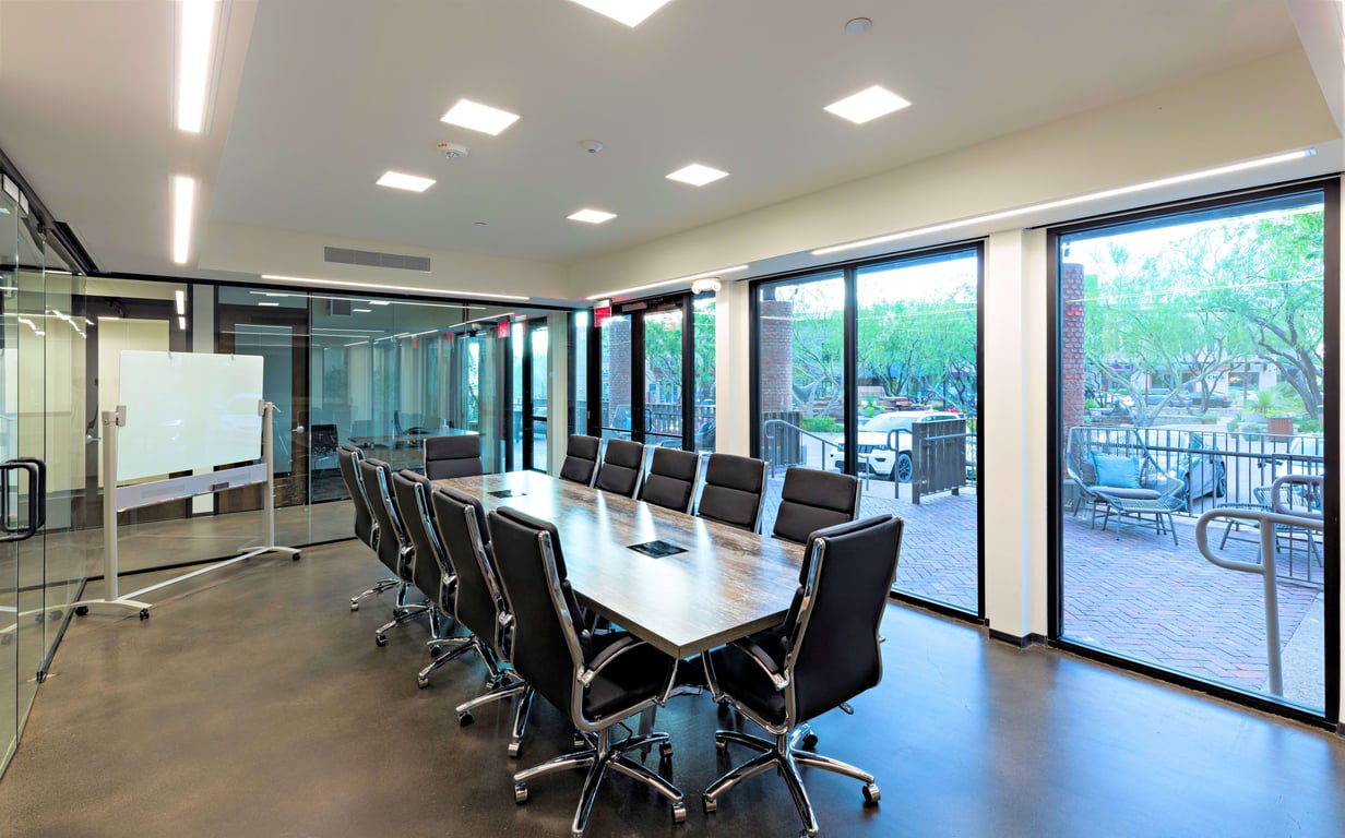 An interior shot of Boardroom