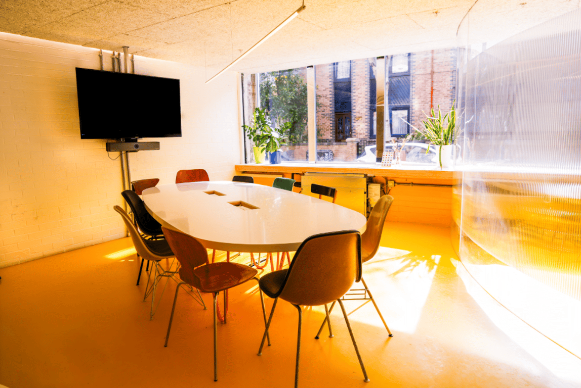 An interior shot of Second Home - Spitalfields - Edward Glaesar (GF)