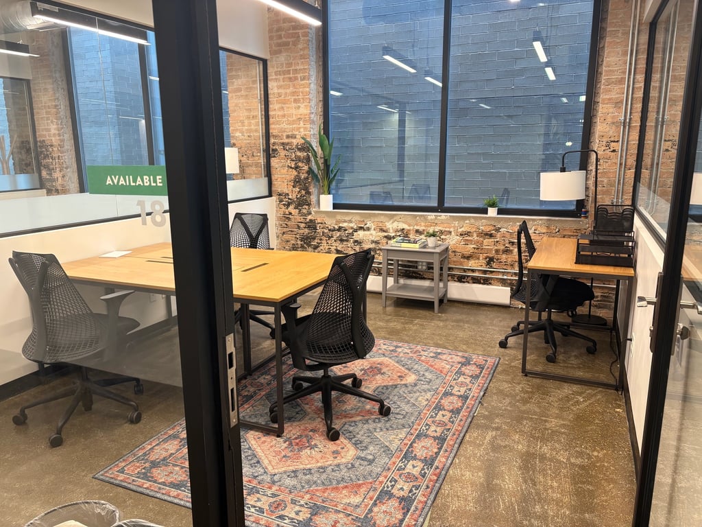 An interior shot of Office 18